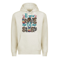 Oatmeal Heather if you love me let me sleep Premium Hoodie - Zillion Design Studio