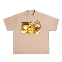 Burro Bee Honey Coffee Cups Urban Heavy Tee - Artiststas