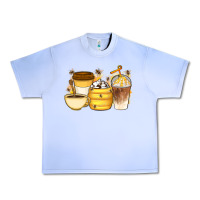 Grape Ice Bee Honey Coffee Cups Urban Heavy Tee - Artiststas