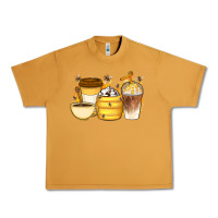 Peanut Butter Bee Honey Coffee Cups Urban Heavy Tee - Artiststas