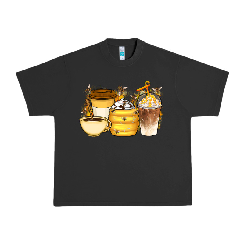 Bee Honey Coffee Cups Urban Heavy Tee by Artiststas | Teevron