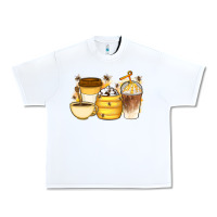 White Bee Honey Coffee Cups Urban Heavy Tee - Artiststas