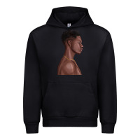 Black afro black man Urban Hoodie - texasbilliewilder