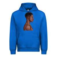 Cobalt afro black man Urban Hoodie - texasbilliewilder