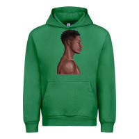 Emerald afro black man Urban Hoodie - texasbilliewilder