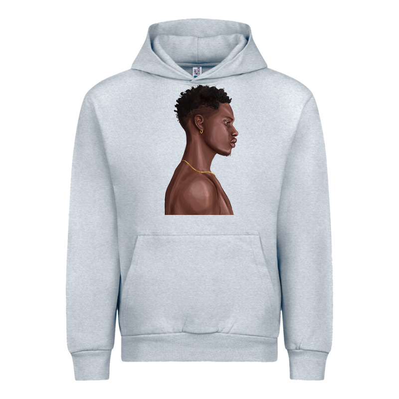 Afro Black Man Urban Hoodie by texasbilliewilder | Teevron