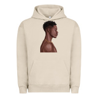 Pigment French Oak afro black man Urban Hoodie - texasbilliewilder