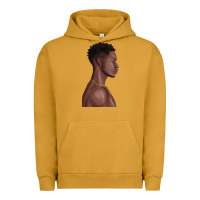 Pigment Peanut Butter afro black man Urban Hoodie - texasbilliewilder