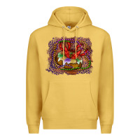 Antique Gold Mardi gras king cake crawfish Premium Hoodie - RanaPortraitStore