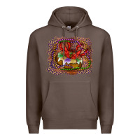Coffee Mardi gras king cake crawfish Premium Hoodie - RanaPortraitStore