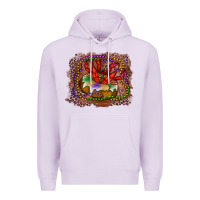 Lilac Mardi gras king cake crawfish Premium Hoodie - RanaPortraitStore