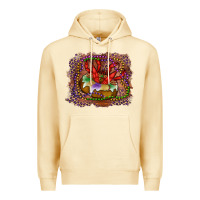 Pina Colada Mardi gras king cake crawfish Premium Hoodie - RanaPortraitStore