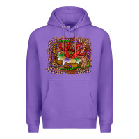 Purple Mardi gras king cake crawfish Premium Hoodie - RanaPortraitStore