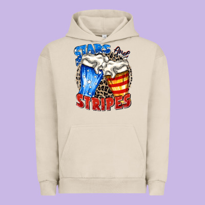 Stars And Stripes Beer Urban Hoodie Designed By Zillion Design Studio