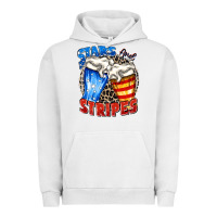Pigment Lunar Rock stars and stripes beer Urban Hoodie - Zillion Design Studio