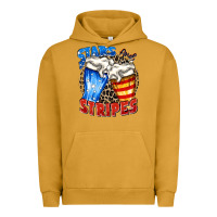 Pigment Peanut Butter stars and stripes beer Urban Hoodie - Zillion Design Studio