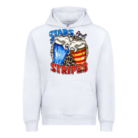 White stars and stripes beer Urban Hoodie - Zillion Design Studio