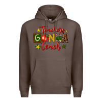 Coffee teachers gonna teach Premium Hoodie - texasbilliewilder