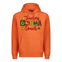 Carrot teachers gonna teach Premium Hoodie - texasbilliewilder
