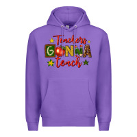 Purple teachers gonna teach Premium Hoodie - texasbilliewilder