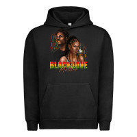Pigment Black afro black love matters Urban Hoodie - texasbilliewilder
