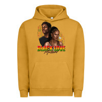 Pigment Peanut Butter afro black love matters Urban Hoodie - texasbilliewilder