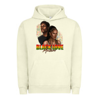 Pigment Pistachio afro black love matters Urban Hoodie - texasbilliewilder