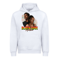 White afro black love matters Urban Hoodie - texasbilliewilder
