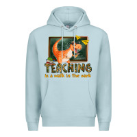 Blue Mist teaching is a walk in the park Premium Hoodie - texasbilliewilder