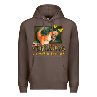 Coffee teaching is a walk in the park Premium Hoodie - texasbilliewilder