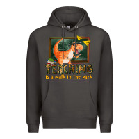 Smoke teaching is a walk in the park Premium Hoodie - texasbilliewilder
