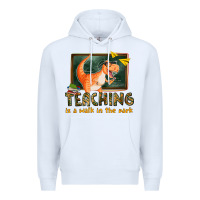 White teaching is a walk in the park Premium Hoodie - texasbilliewilder