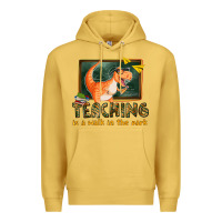 Antique Gold teaching is a walk in the park Premium Hoodie - texasbilliewilder