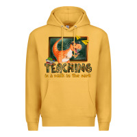 Mustard teaching is a walk in the park Premium Hoodie - texasbilliewilder