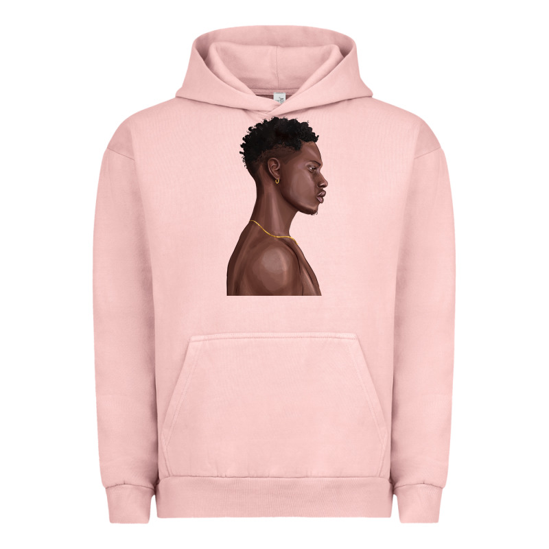 Afro Black Man Urban Hoodie by texasbilliewilder | Teevron