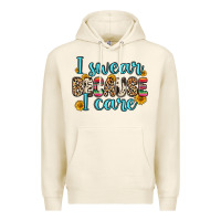 Tofu i swear because i care Premium Hoodie - Zillion Design Studio