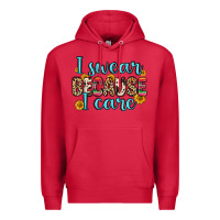 Cardinal i swear because i care Premium Hoodie - Zillion Design Studio