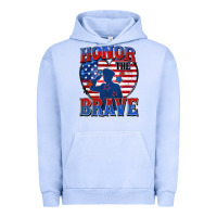 Pigment Grape Ice honor the brave Urban Hoodie - Zillion Design Studio