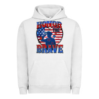 Pigment Lunar Rock honor the brave Urban Hoodie - Zillion Design Studio