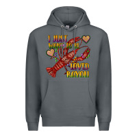 Rock mardi gras i just want to be loved bayou crawfish Premium Hoodie - RanaPortraitStore
