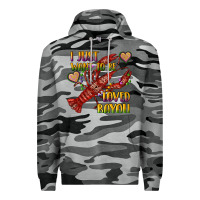 Slate Camo mardi gras i just want to be loved bayou crawfish Premium Hoodie - RanaPortraitStore