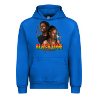 Cobalt afro black love matters Urban Hoodie - texasbilliewilder