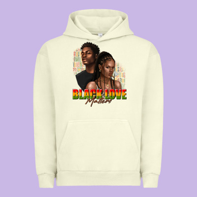 Urban Hoodie afro black love matters