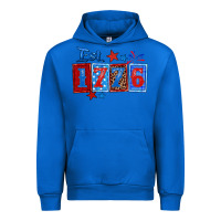 Cobalt est 1776 Urban Hoodie - Zillion Design Studio