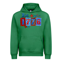 Emerald est 1776 Urban Hoodie - Zillion Design Studio