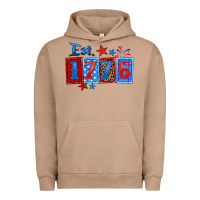 Pigment Burro est 1776 Urban Hoodie - Zillion Design Studio