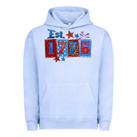 Pigment Grape Ice est 1776 Urban Hoodie - Zillion Design Studio