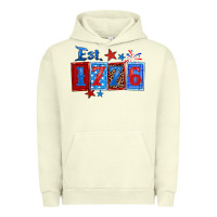 Pigment Pistachio est 1776 Urban Hoodie - Zillion Design Studio