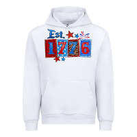 White est 1776 Urban Hoodie - Zillion Design Studio