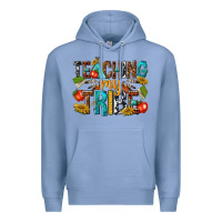 Colony Blue teaching my Premium Hoodie - texasbilliewilder